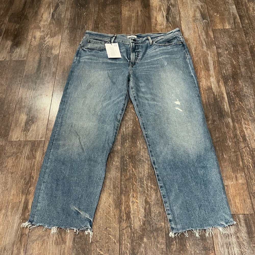 Able Women's Straight Leg Blue Jeans